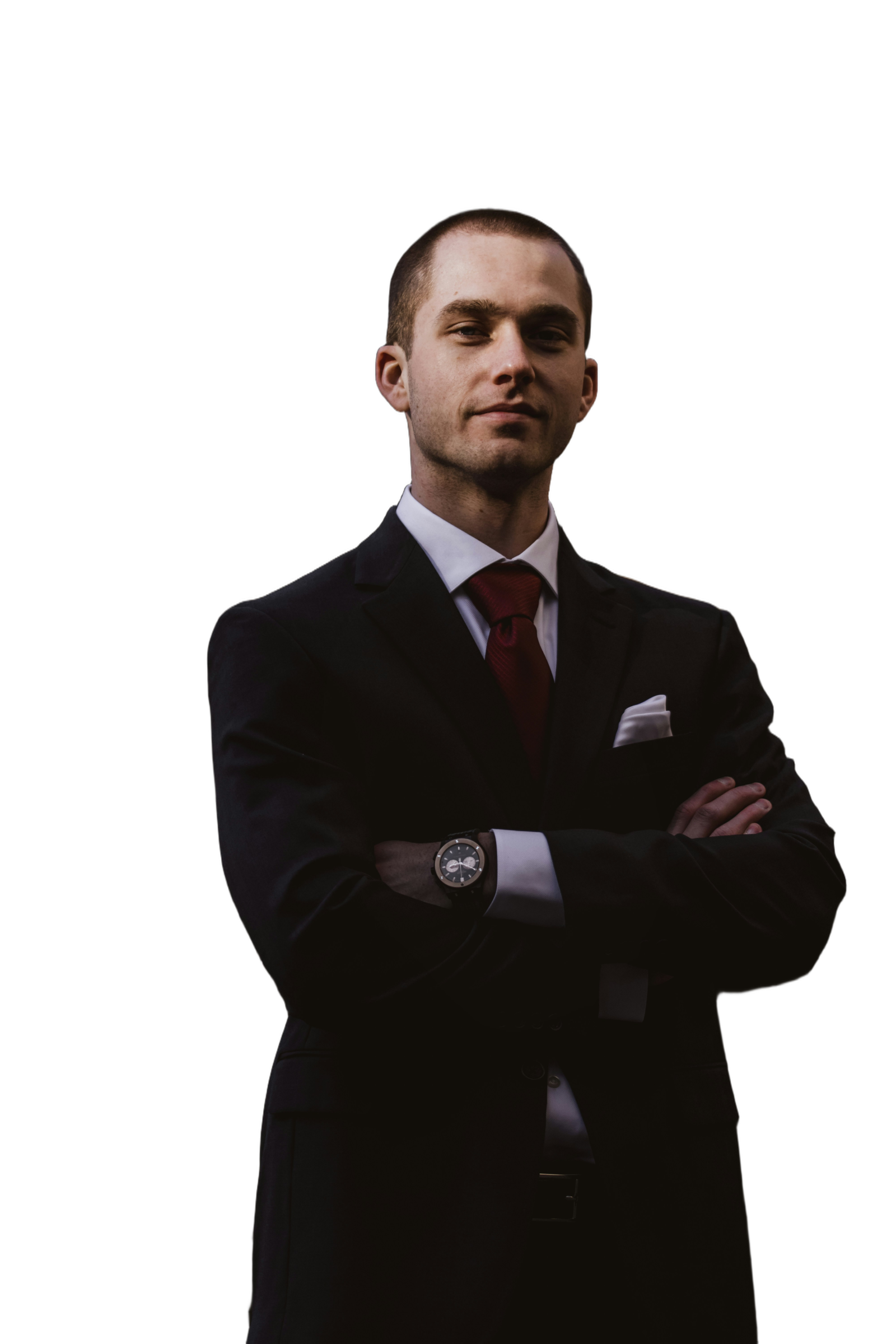 Confident digital agency professional delivering modern web and marketing solutions